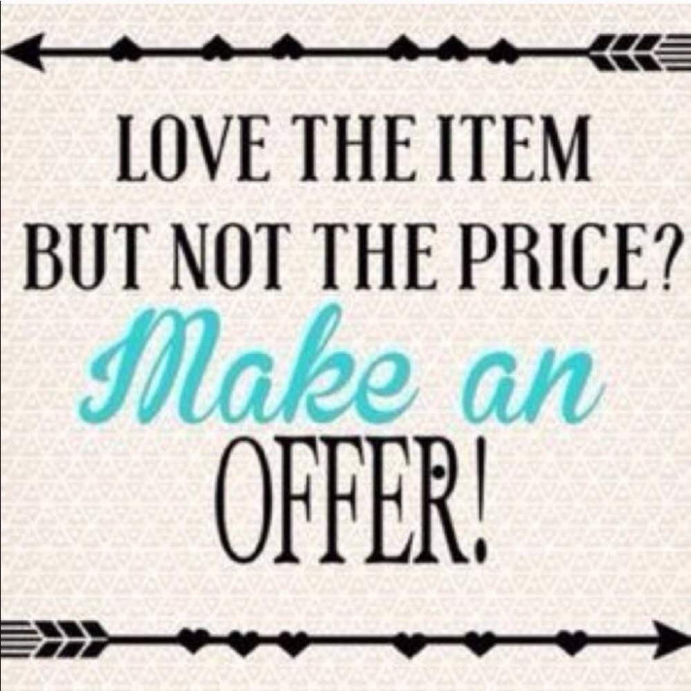 Make a offer ☺️☺️☺️